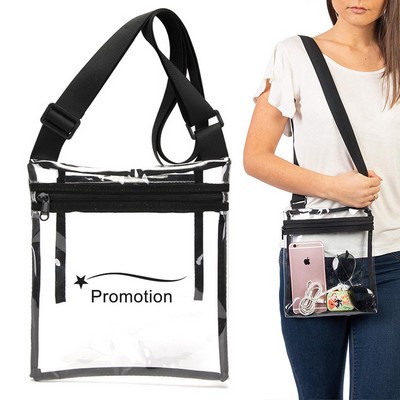 Clear Cross Body Purse Bag