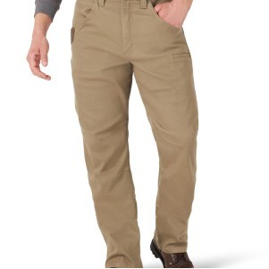 Wrangler® RIGGS Workwear® Men's Dark Khaki Beige Utility Pants