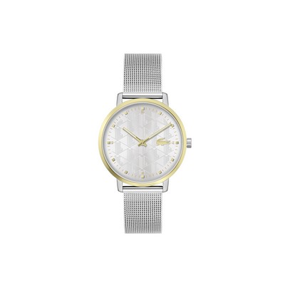 Lacoste™ Crocorgin Ladies Stainless Steel Watch w/Mesh Bracelet