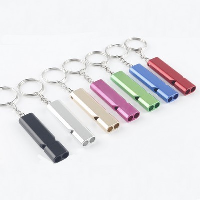 Survival Whistle Keychain