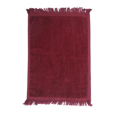 Fingertip Towel Fringed Ends