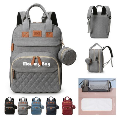 Large Capacity Multifunctional Mommy Diaper Backpack