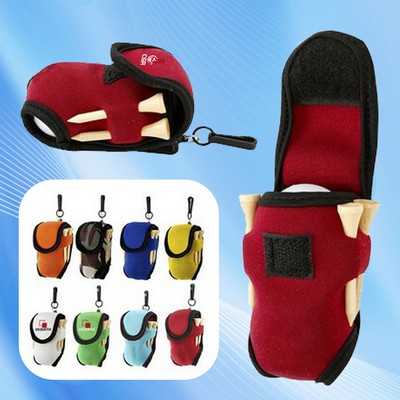 Practical Clip-On Golf Ball Carrier