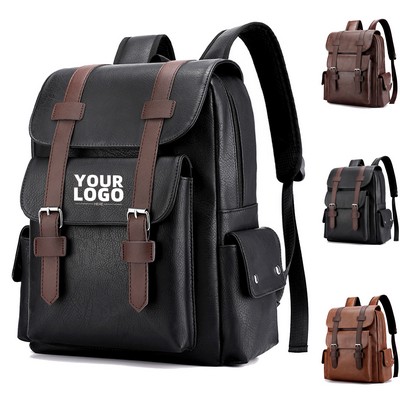 PU Leather Backpack