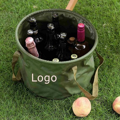 10L Foldable Car Camping Bucket