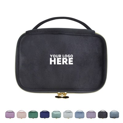 Velvet Makeup Bag