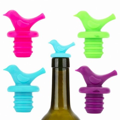 Bird Shaped Wine Bottle Stopper Silicone