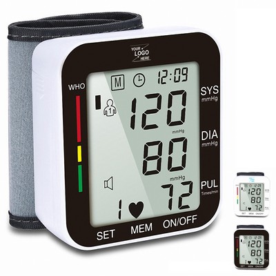 Digital Blood Pressure Monitor Wrist Cuff