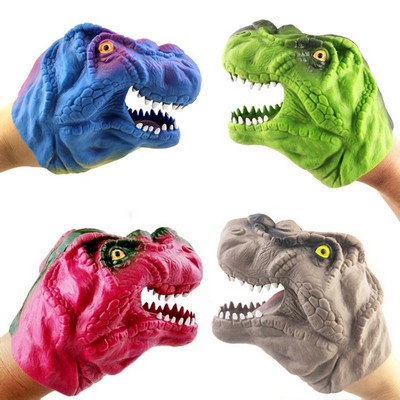 Playful Dinosaur Hand Puppet Safe and Entertaining Toy