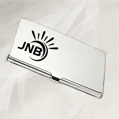 Sleek Stainless Steel Card Holder