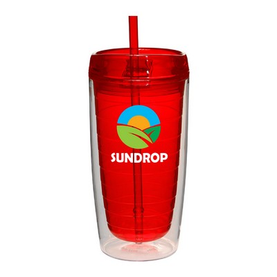 16 oz. Chroma Double Wall Acrylic Tumbler (Full Color Imprint)