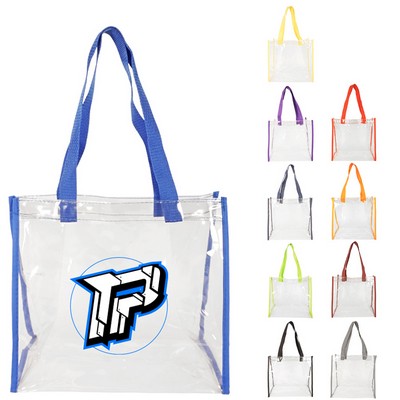 Coronado Clear Open Top Tote