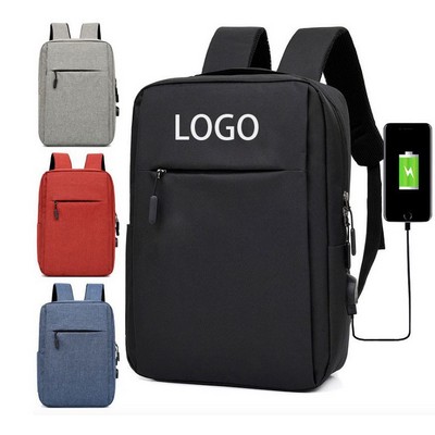 Customize Business Casual USB Backpack