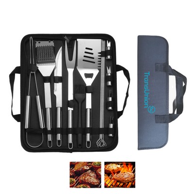 15pcs BBQ Grill Tool Set - OCEAN