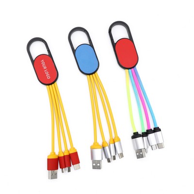 3 in 1 Keychian Charging Cable