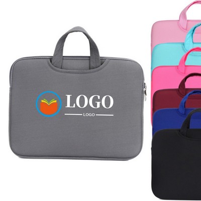 15.6 Inch Laptop Sleeve Case Computer Bag With Handle