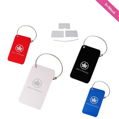 Aluminum Luggage Tag