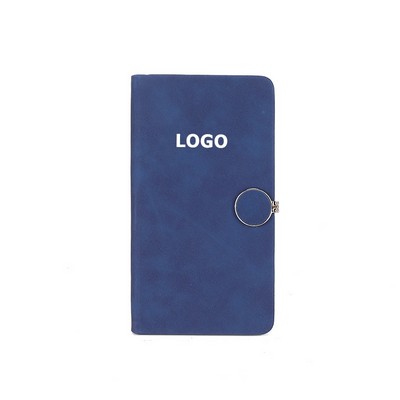 A6 Round Magnetic Clip Notebook