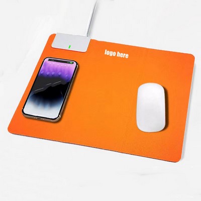 Wireless Charging Mouse Pad