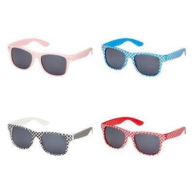 Kids Checker Color Sunglasses