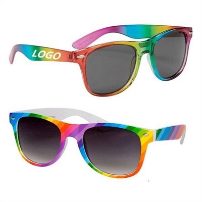 Rainbow LGBT Gay Pride Sunglasses