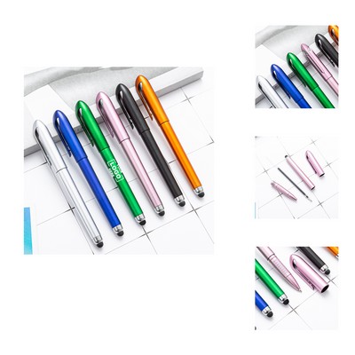 Velvet Touch Gel Ink Stylus Pen