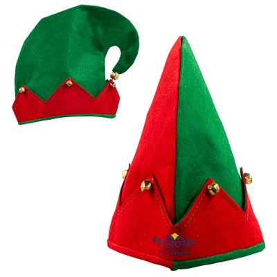 Elf Hat With Bells