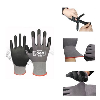 Touchscreen Work Gloves with Palm Coating