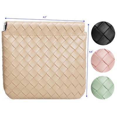 Women Mini Portable Cosmetic Bag for Coin Purse Lipstick Cosmetic Accessories Organizer Pouch