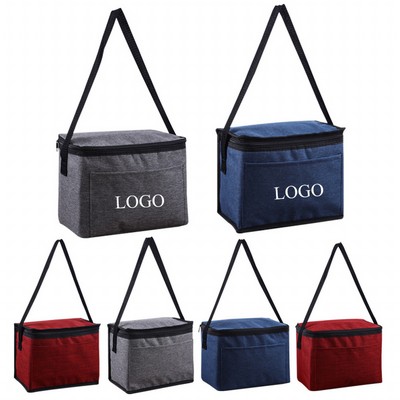 Outdoor Office Picnic Oxford Cloth Bento Lunch Box Insulated Bag