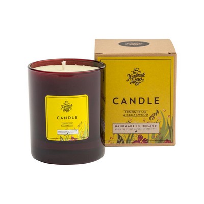 The Handmade Soap Co Soy Wax Candle - Lemongrass And Cedarwood 160G