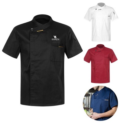 Unisex Kitchen Work Uniform Shirt