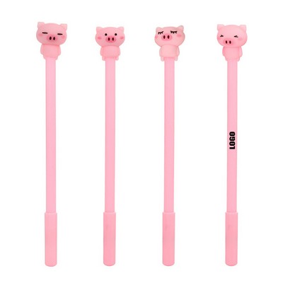 Four Pigs Cartoon Pen