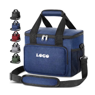 Thermal Lunch Bag with Side Compartments