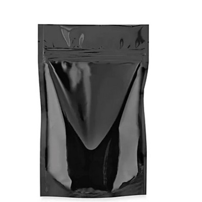 Black Pouch Zip Lock Closure