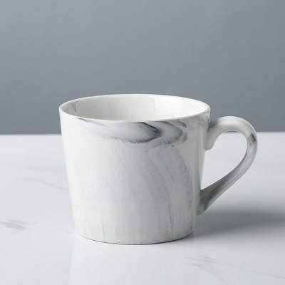 Custom Ceramic 13oz Marble Coffee Mug