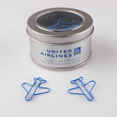 Aviation Gift Airplane Shape Paper Clip