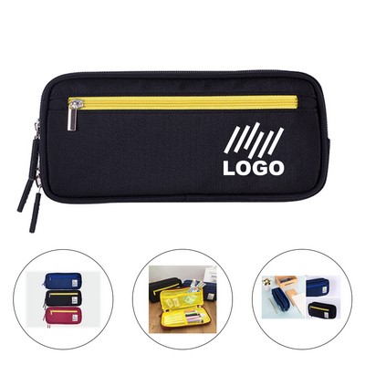 Multifunction Canvas Large Capacity Pencil Bag