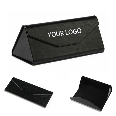 Custom Triangle Folding Eyeglasses Case