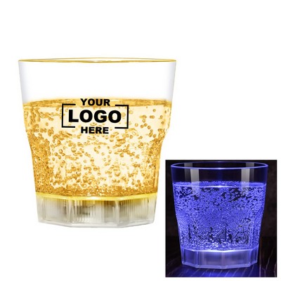 LED Flashing Whiskey Glass Acrylic Novelty