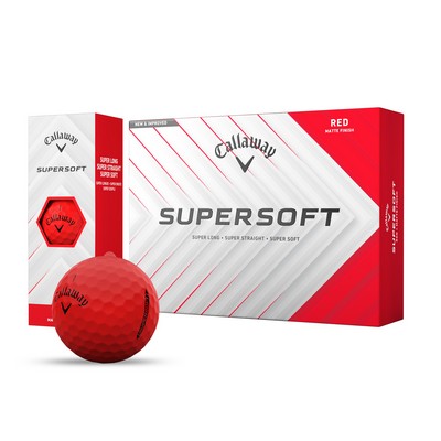 Callaway Super Soft Red Golf Balls