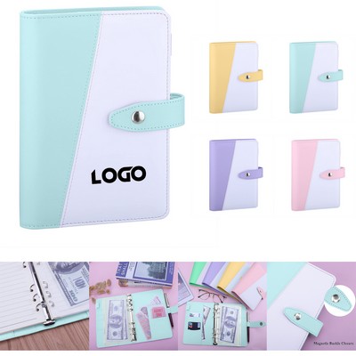 A6 PU Leather Notebook Binder