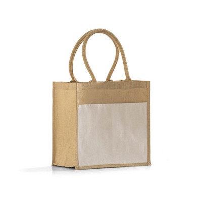 Medium Easy-Print Jute Bag