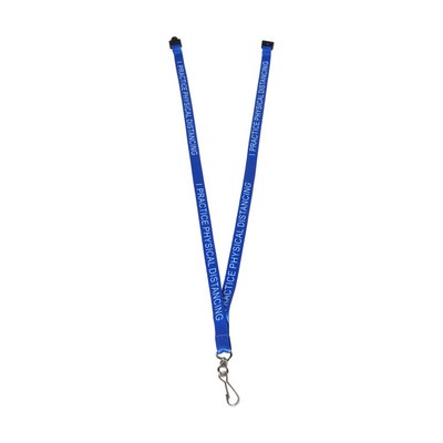 Custom 3/8" Lanyard w/ Safety Breakaway & Swivel J Hook