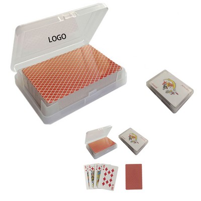 Value Playing Cards With Case