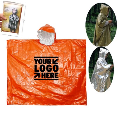 Emergency Reflective Windproof Raincoat