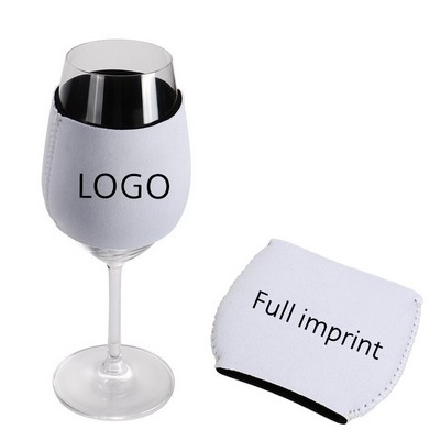 Custom Neoprene Wine Glass Cover Ornaments Supplies