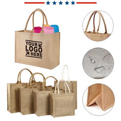 Jute Tote Bag