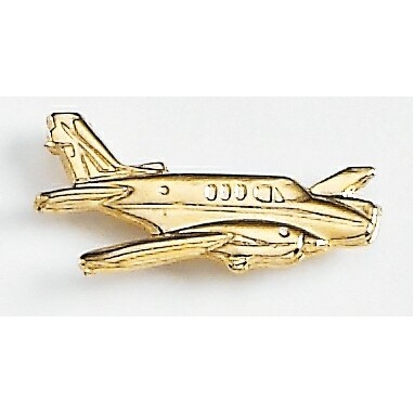 Airplane Marken Design Cast Lapel Pin (Up to 7/8")