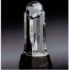 Global Partnership Award w/ Marble Base